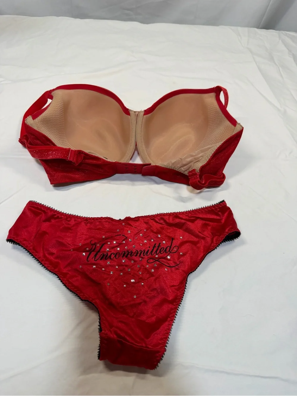 Sexy Victoria's secret Bra and Panty Set 34DDD/M